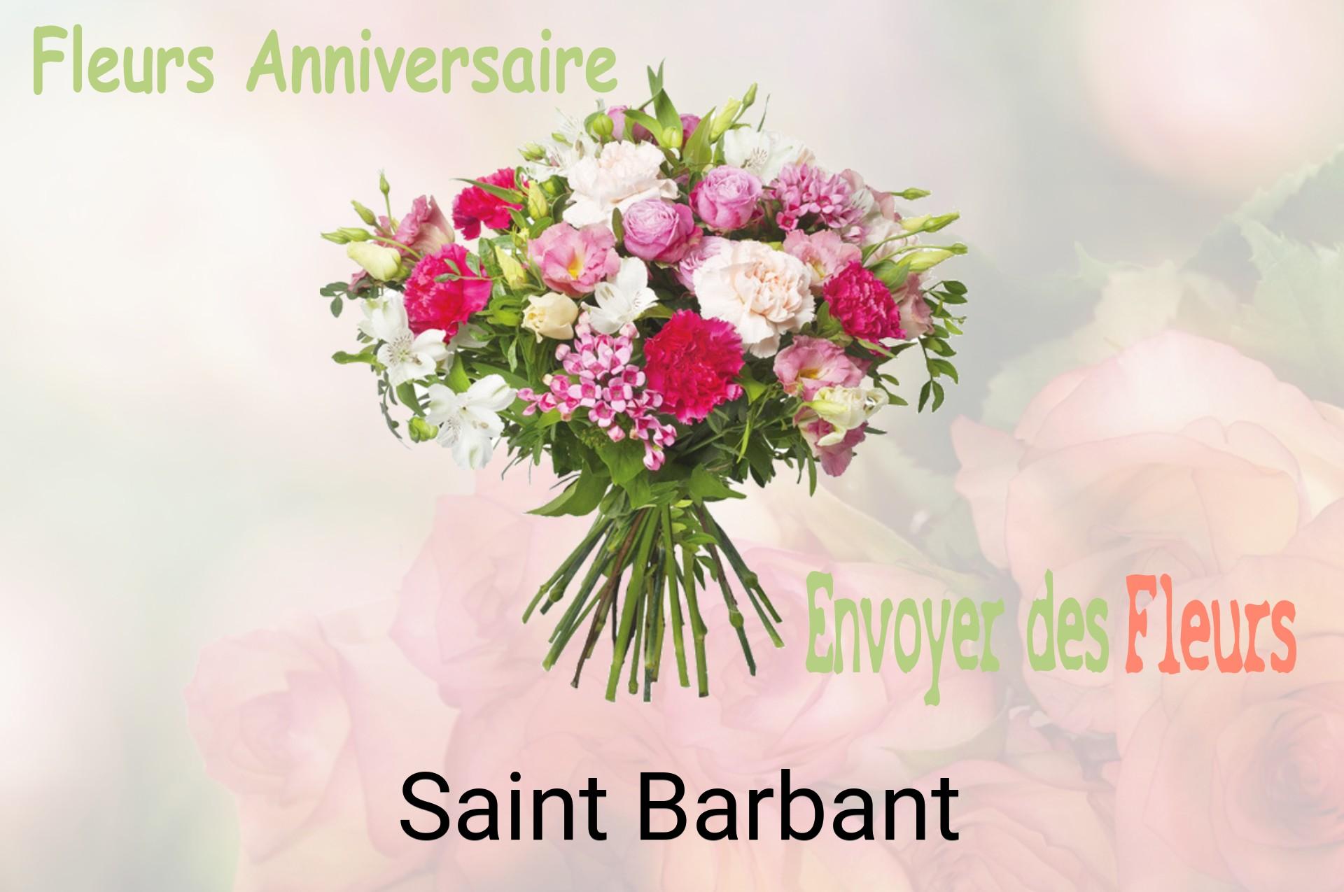 Bouquet de fleurs d’anniversaire livré à Saint-Barbant
